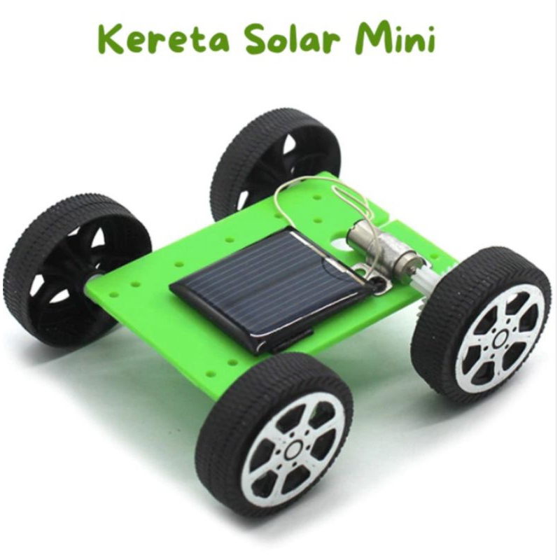 GIFTED EDUCATION DIY Science Eduacational Mini solar car Toy DIY ...