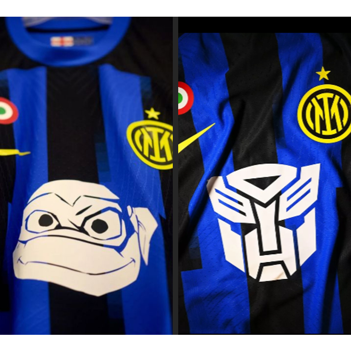 New 24 25 Inter Milan Transformer & Ninja Turtle Edition Fan & Player 