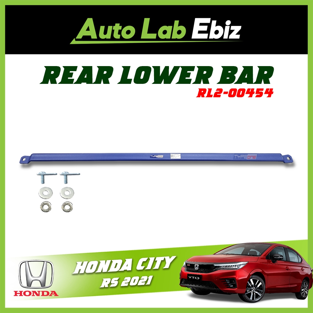 HONDA CITY RS 2021 TypeOne Safety Rear Lower Bar (RL2-00454) | Shopee ...
