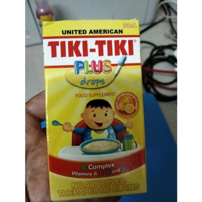 Philippine Product Tiki Tiki Plus drops for Baby 30ml | Shopee Philippines