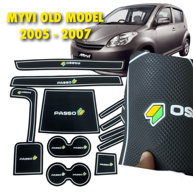perodua myvi old model toyota passo interiot anti car slip mat set ...