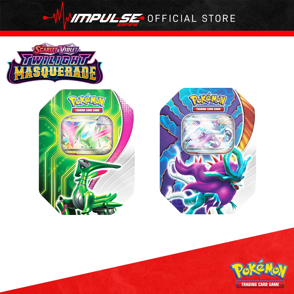 Pokemon TCG Scarlet & Violet SV06 Twilight Masquerade - Small Tins ...