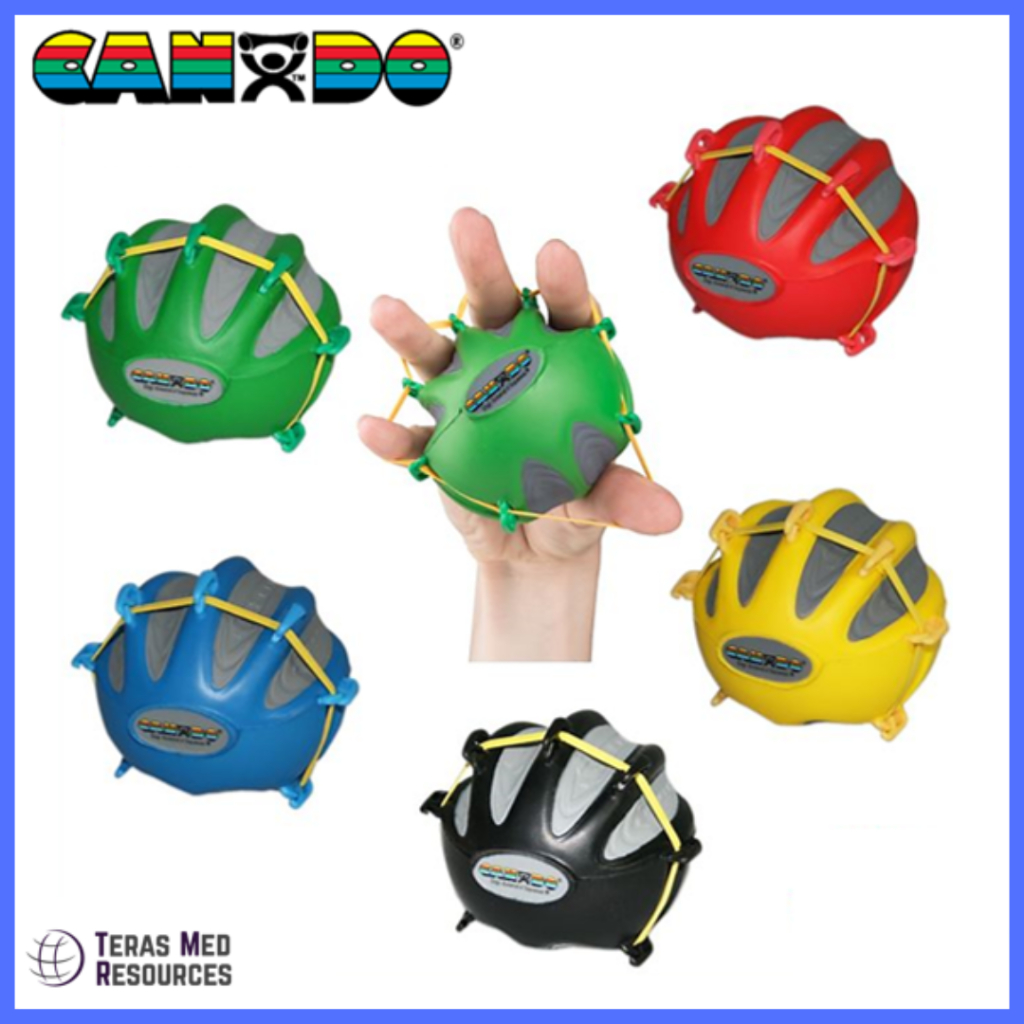 CanDo Handtrainer Digi-Extend N´Squeeze® - Grüner Finger- Und Handtrainer Für Mehr Kraft Und Beweglichkeit