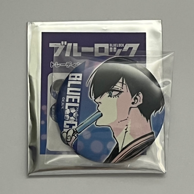 Blue Lock Rin Itoshi official CRUX badge japan merchandise bluelock ...