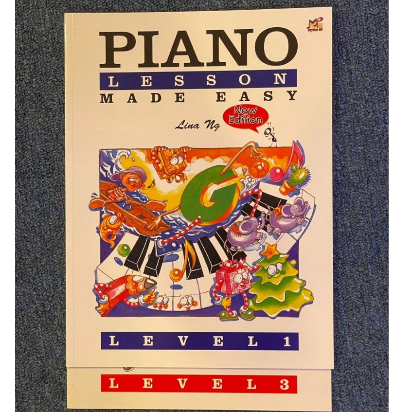 Piano Lesson Made Easy: Level 1, Level 2 & Level 3 | Shopee Philippines