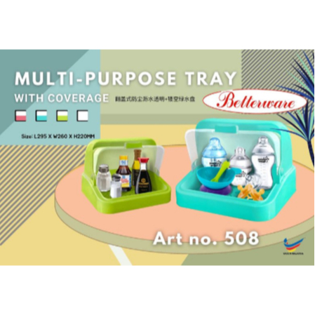 Betterware Multipurpose rack with cover Sos Case Bread Box Bread ...