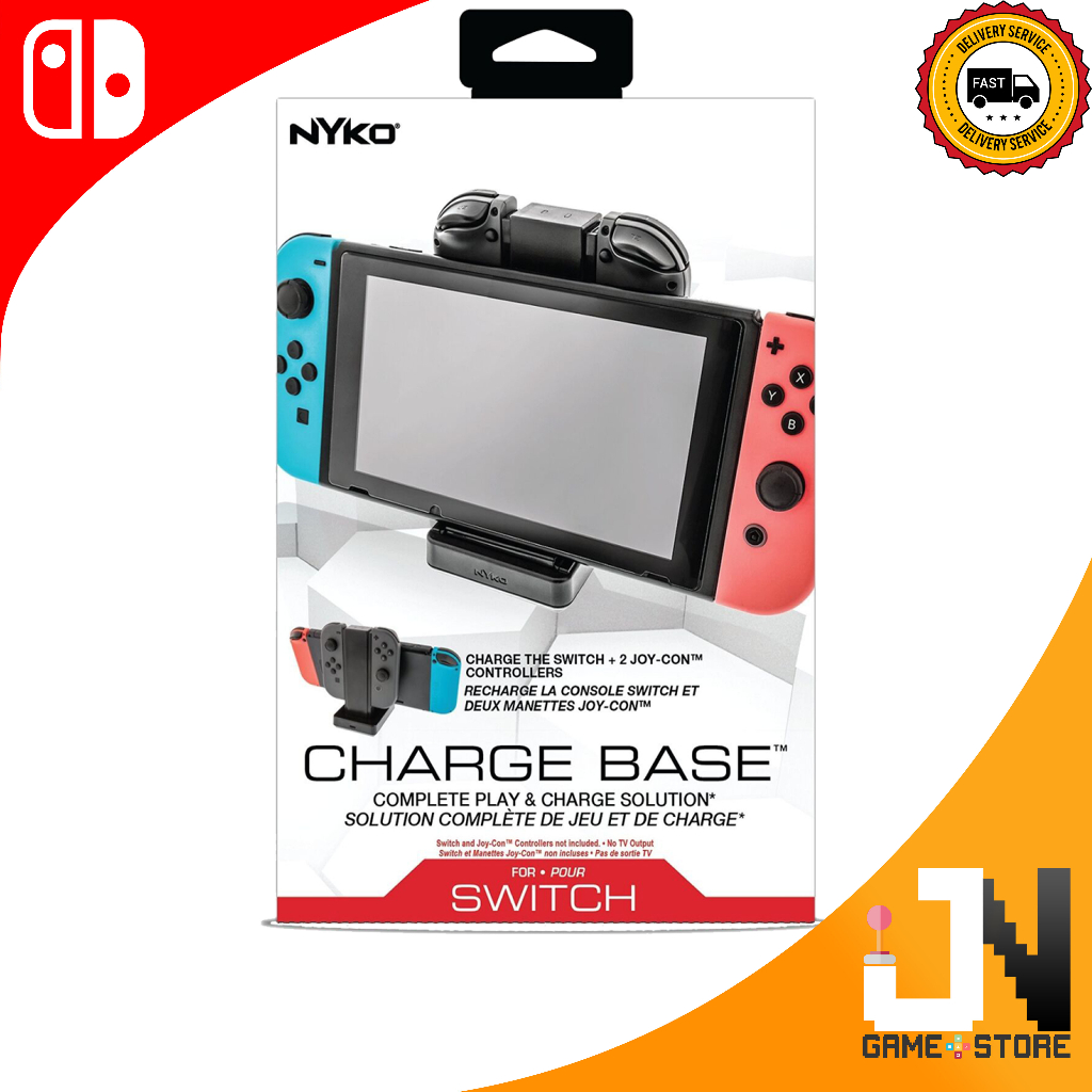 Nintendo Switch Nyko Charge Base (Charge the switch+2 joy-cons)(NEW ...