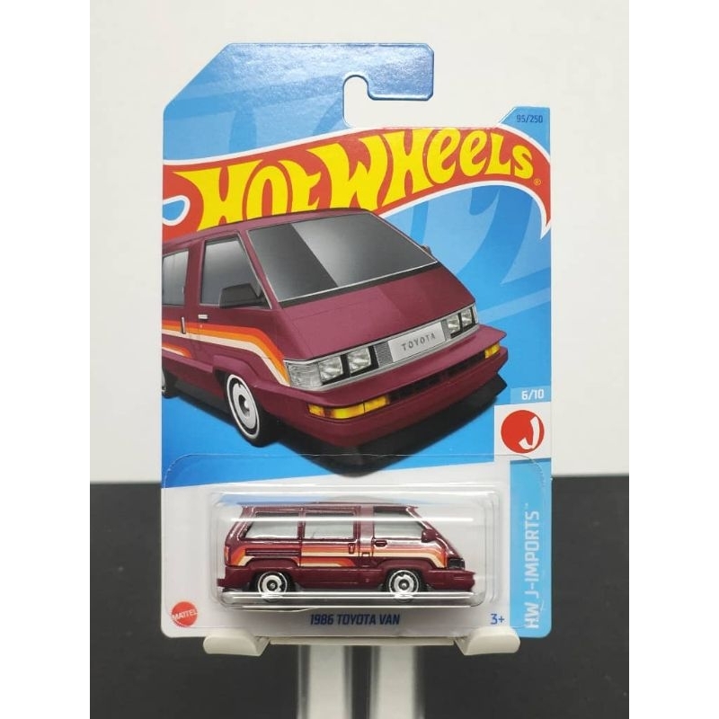 Hot Wheels 1986 Toyota Van - Red (95/250 - 2023 - HW J-IMPORTS 6/10 ...