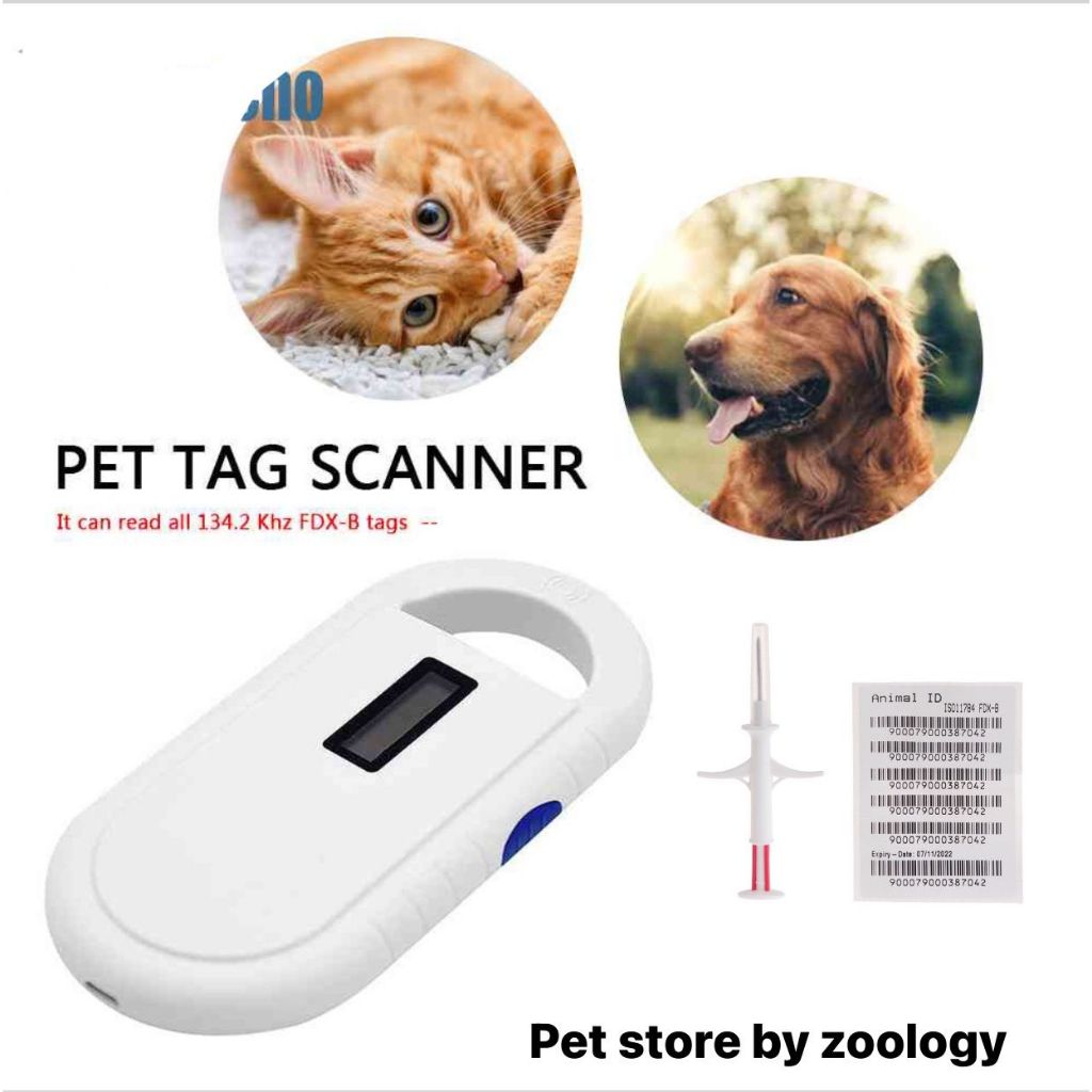 Animal chip 1.4*8mm FDX-B Animal Microchip Injector Syringe for ...