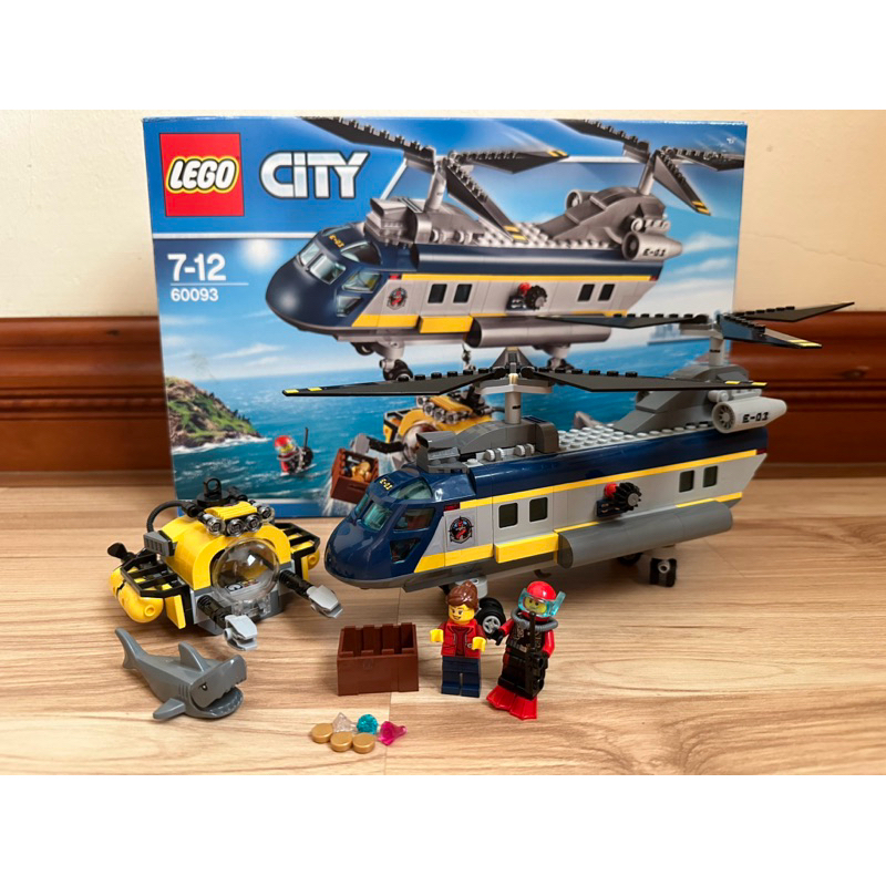 Lego City 60093 Deep Sea Helicopter (preloved) | Shopee Philippines