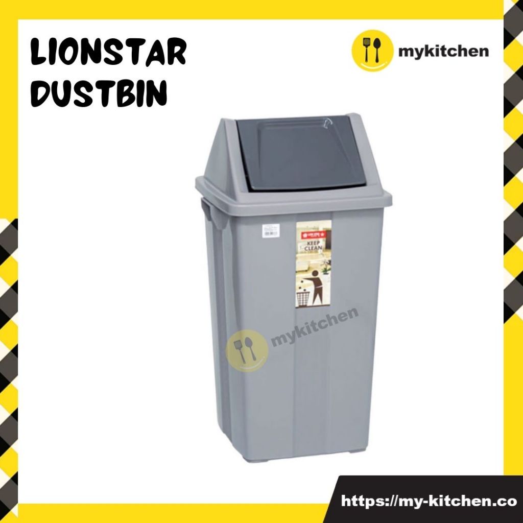[MY KITCHEN] Lionstar Dustbin Swing Bin Homestyle Swing Dustbin Kitchen ...