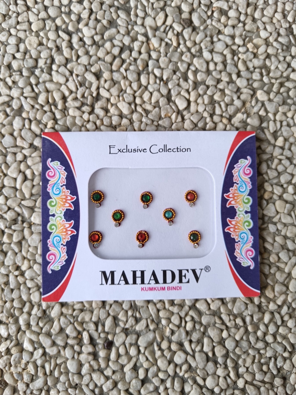 Fancy Stone Design Indian Sticker Pottu Forehead Bindi Potu Wear