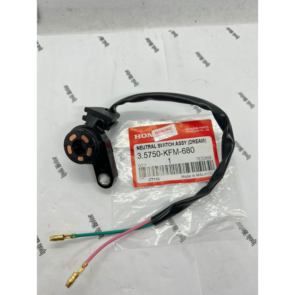 SWITCH NEUTRAL TOP GEAR EX5 DREAM DESIGN HONDA EX5 DREAM FREE GEAR ...