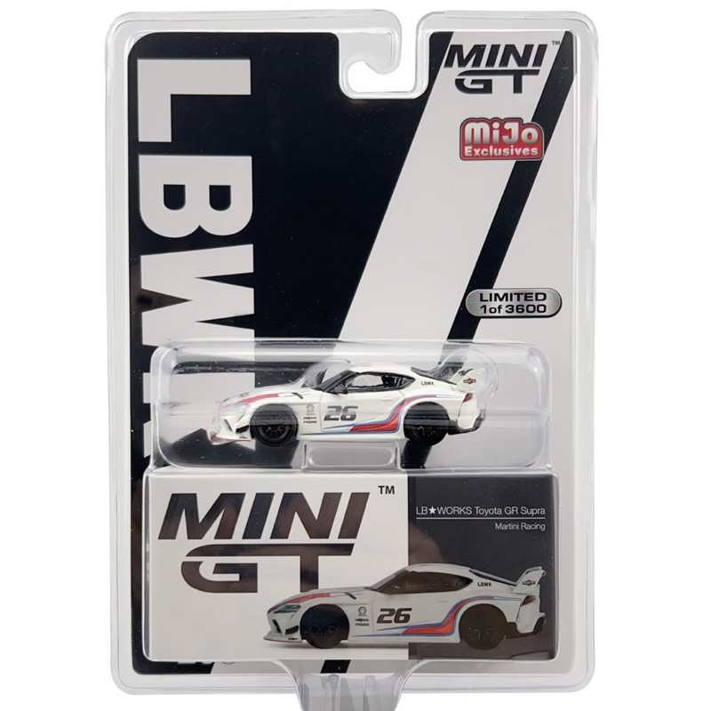 296 LBWK MINI GT [MIJO EXCLUSIVE] LB WORKS Toyota GR Supra Martini ...