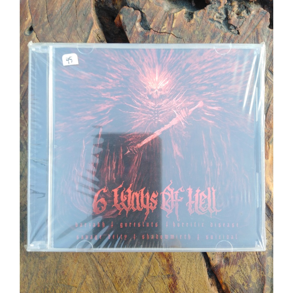 6 Ways of Hell CD Split Barzakh / Suicidal / Goresluts / Savage Deity ...