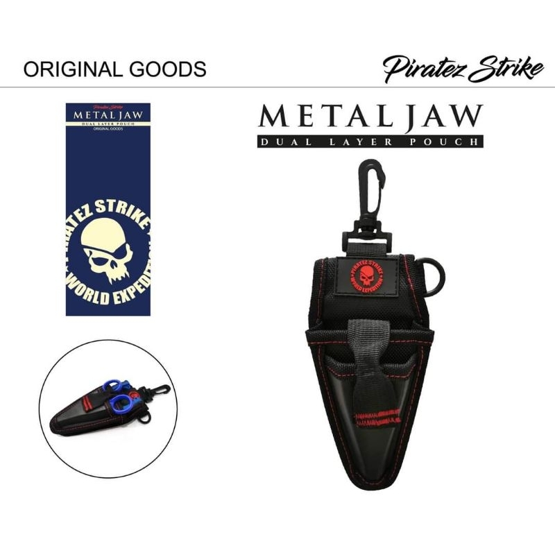 Piratez strike Metal Jaw Dual layer pouch 2 layer pouch piratez strike ...