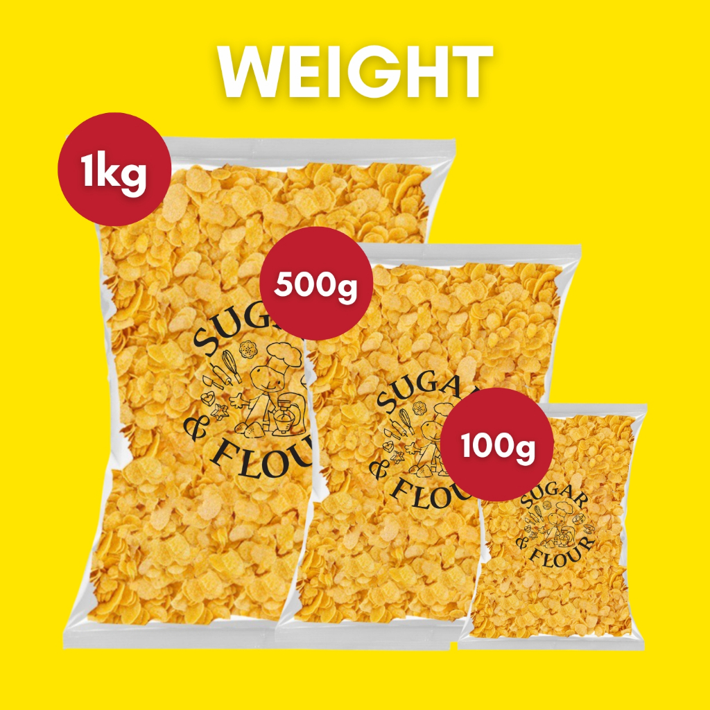 Corn Flake Mini Cornflake Bertih Jagung Cereal Cornflake Halal Corn ...