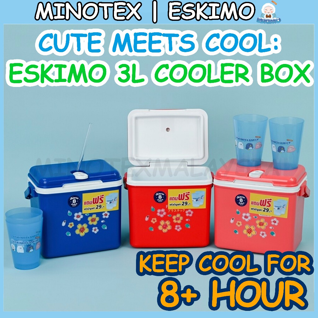 Eskimo 3 Liter Ice Cooler Bucket / Ice Bag / Ice Cooler Box / Bucket ...