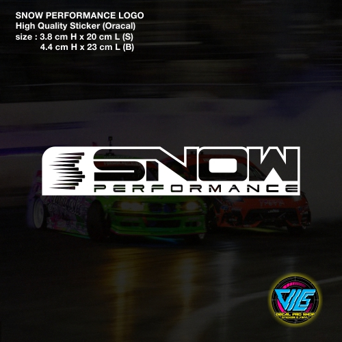 SNOW PERFORMANCE Logo Sticker / Decal (High Quality Sticker) | Shopee ...
