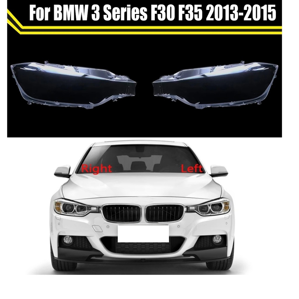 BMW F30 F35 Headlight Lens Replacement With Gasket Sealant | Shopee ...