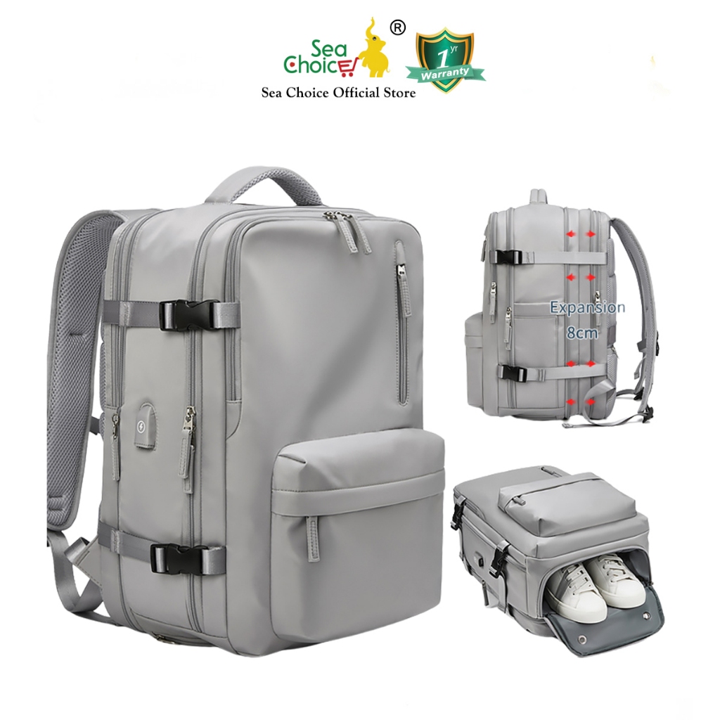 Sea Choice Expandable Waterproof Backpack With USB Charging Port (16 ...