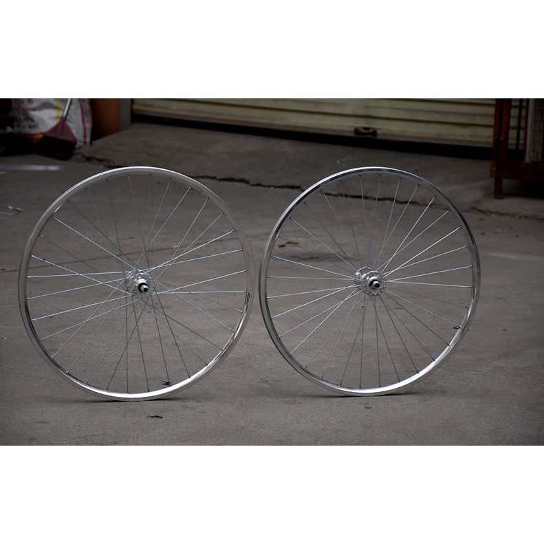 Fixie 700c aluminum rim 70mm/ 90mm (1 set front and rear) | Shopee ...