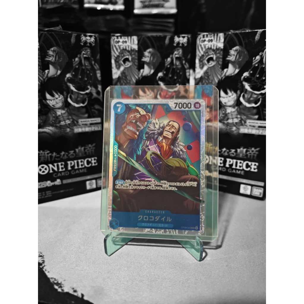 One Piece Card Game Crocodile OP09046 SR Emperors in the New World