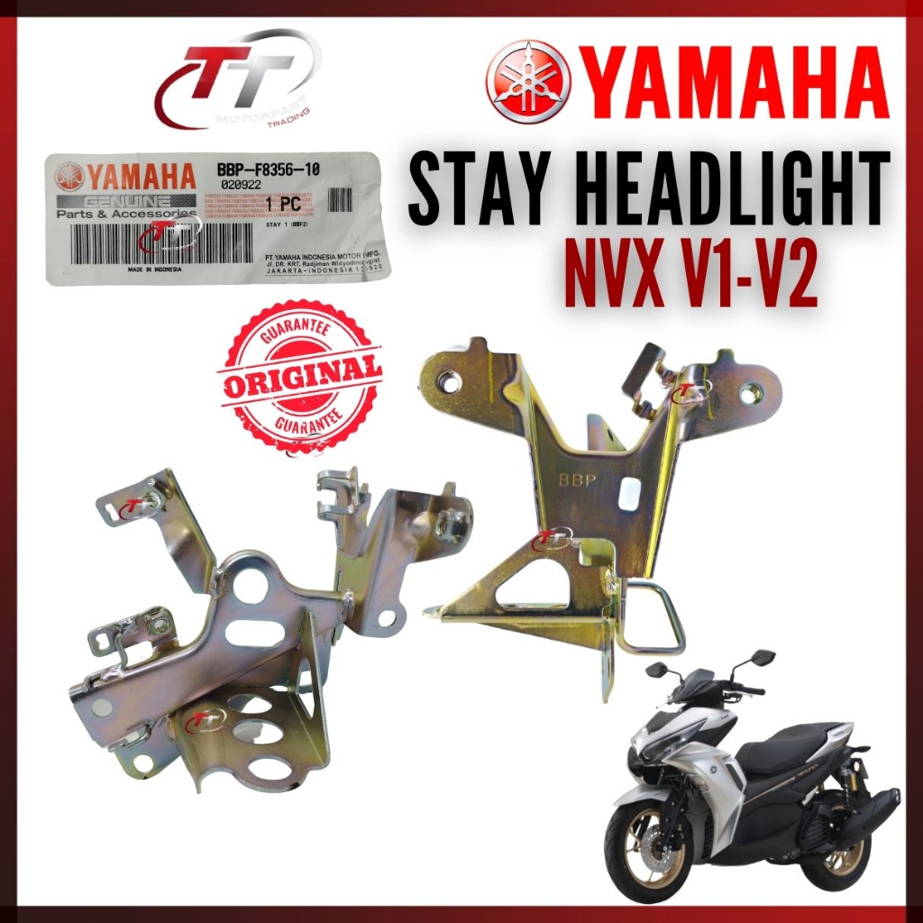 NVX155 V1-V2 AEROX NVX 155 HEADLAMP STAY LAMP HORN BRACKET LAMPU DEPAN ...