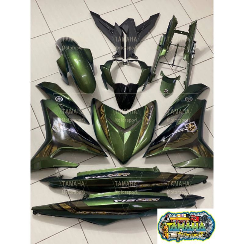 YAMAHA Y15 Y15zr V1 V2 version custom special edition chameleon gold ...
