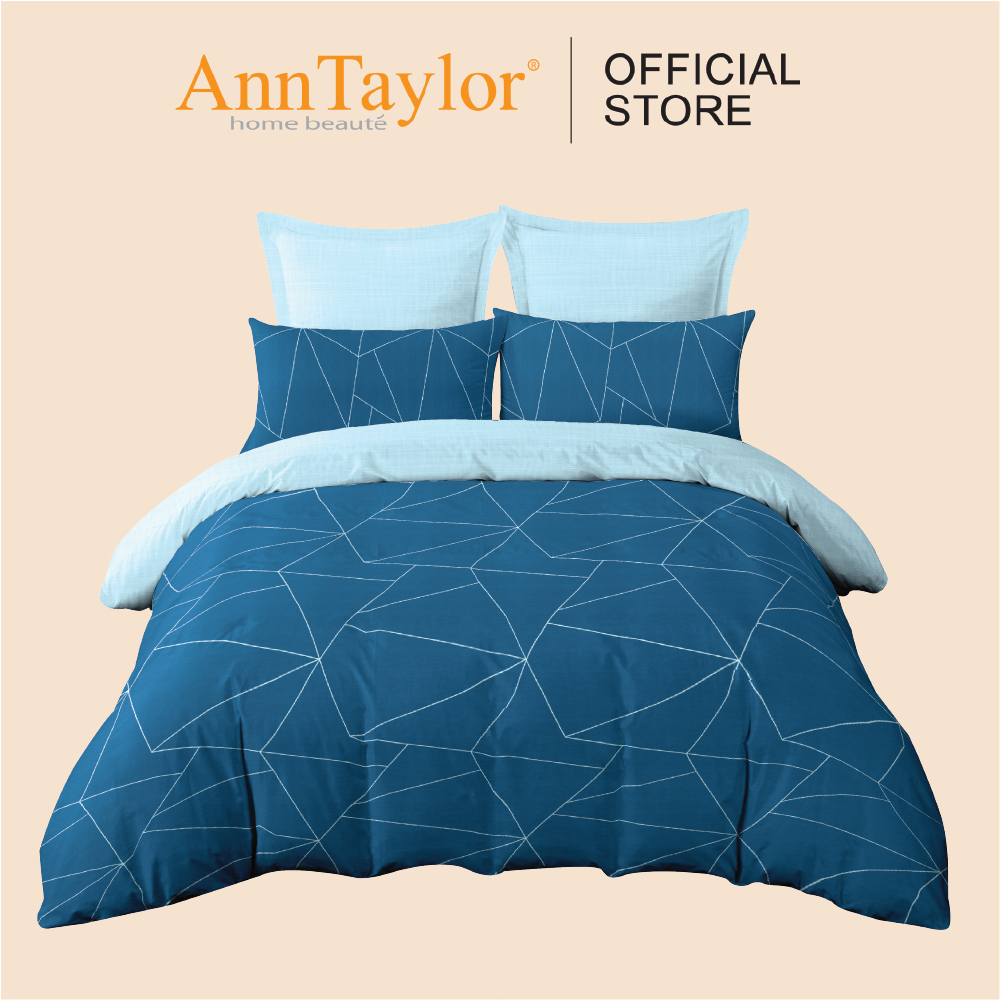 Ann Taylor Basic Element 4IN1 Fitted Bedsheet Set (Single / Queen
