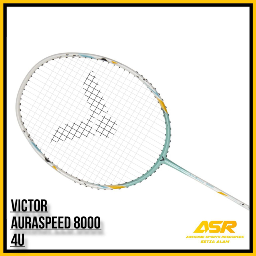 Victor Badminton Racket Auraspeed 8000 / Raket Badmointon Victor