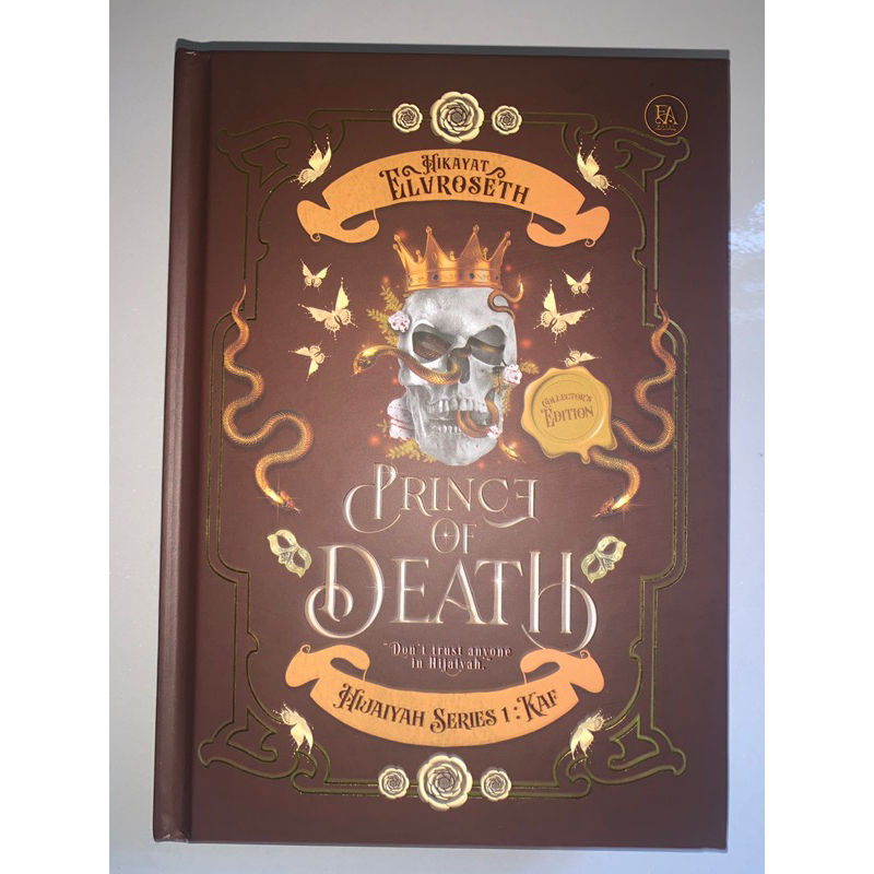 Novel Prince of Death (POD) Ink loaf Kaf Hardcover Elvroseth | Shopee ...
