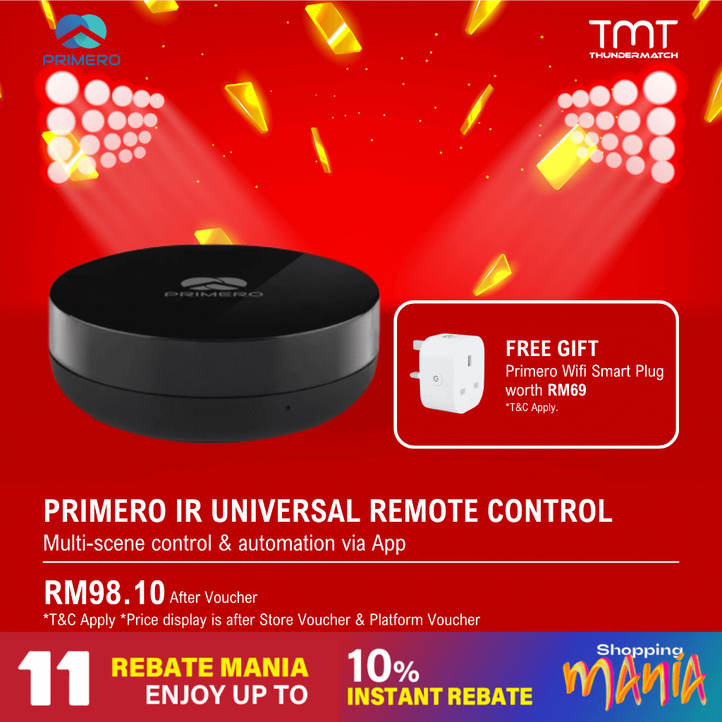 Primero IR Universal Remote Control / Smart Home Shopee Philippines