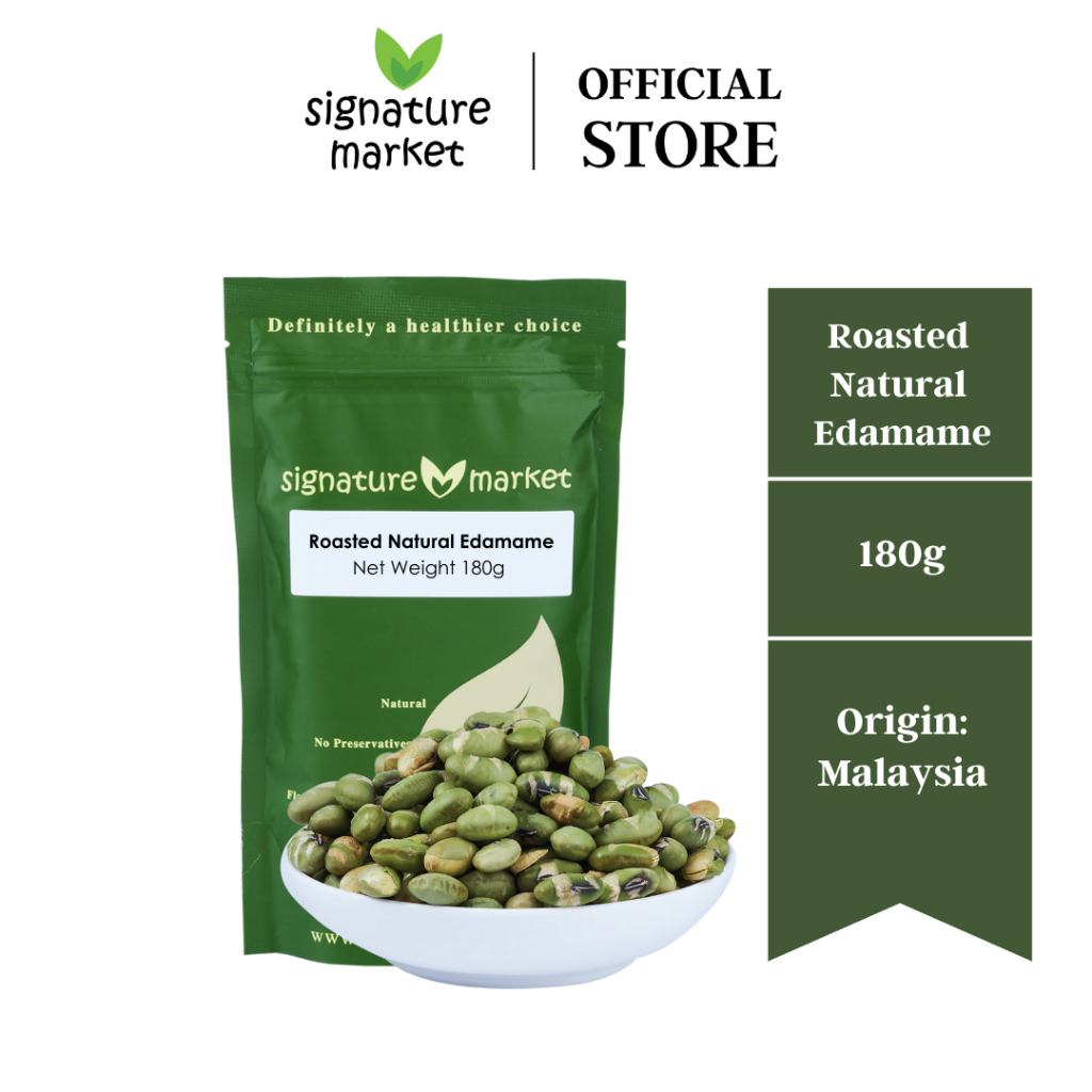 Signature Market Roasted Natural Edamame (180g) Shopee Philippines