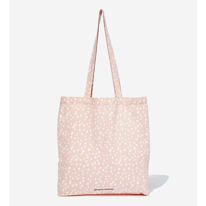 Cotton On Totebag TYPO Organic tote bag Foundation friends Foundation  Fashion ToteBag
