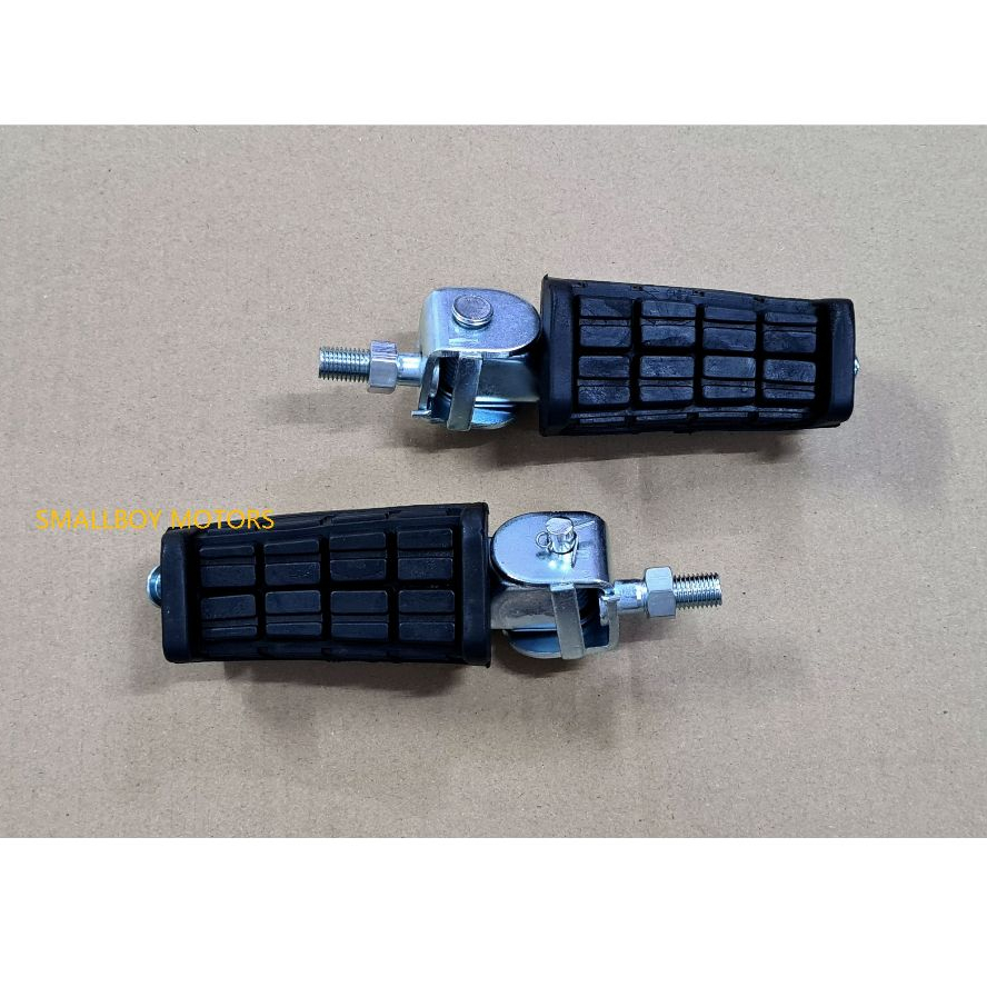 Yamaha RXZ CATALYSER RXZ135 NEW FRONT FOOTREST For FRONT Legs SET PAIR ...