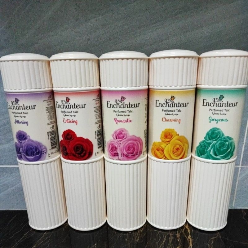Enchanteur Perfumed Talc Powder 250g | Shopee Philippines