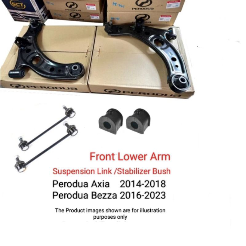 Perodua Axia 1.0 Bezza 1.0 1.3 Front Lower Arm Suspension Link ...