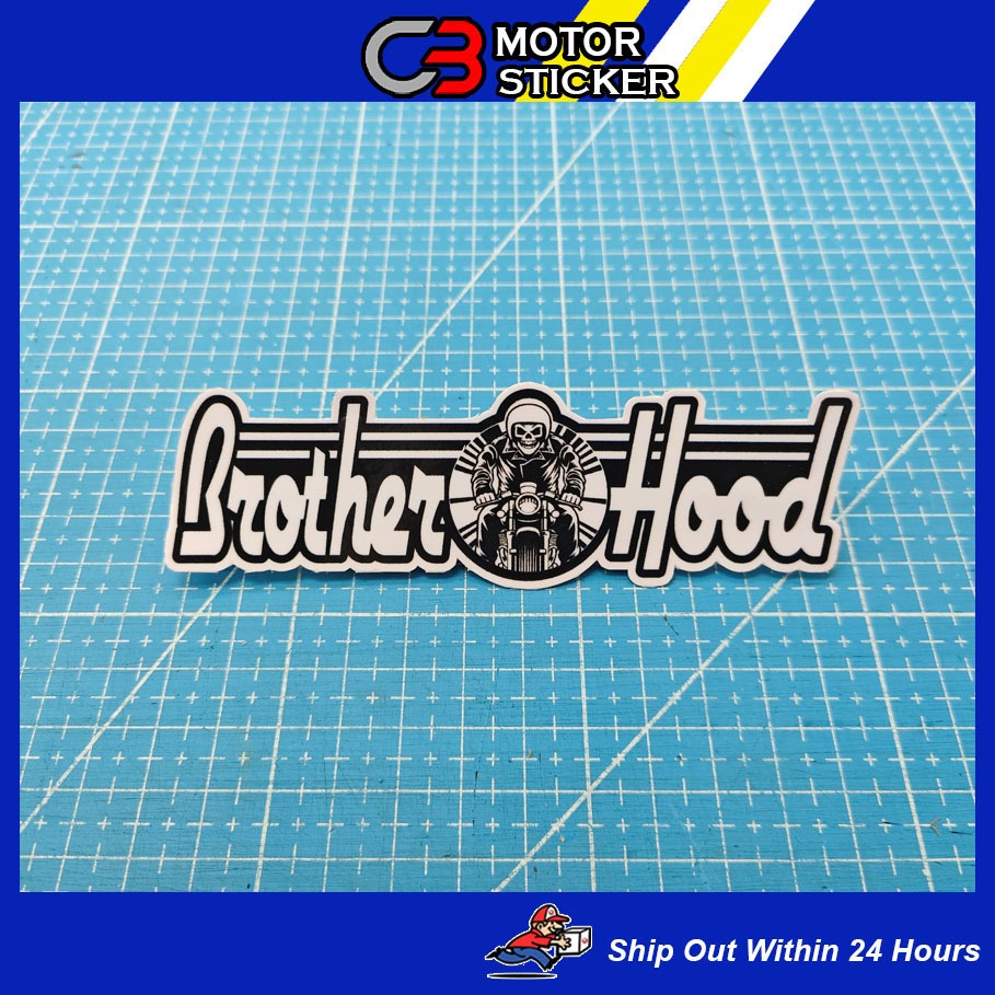 Brother Hood Sticker Motor / m299 | Shopee Philippines