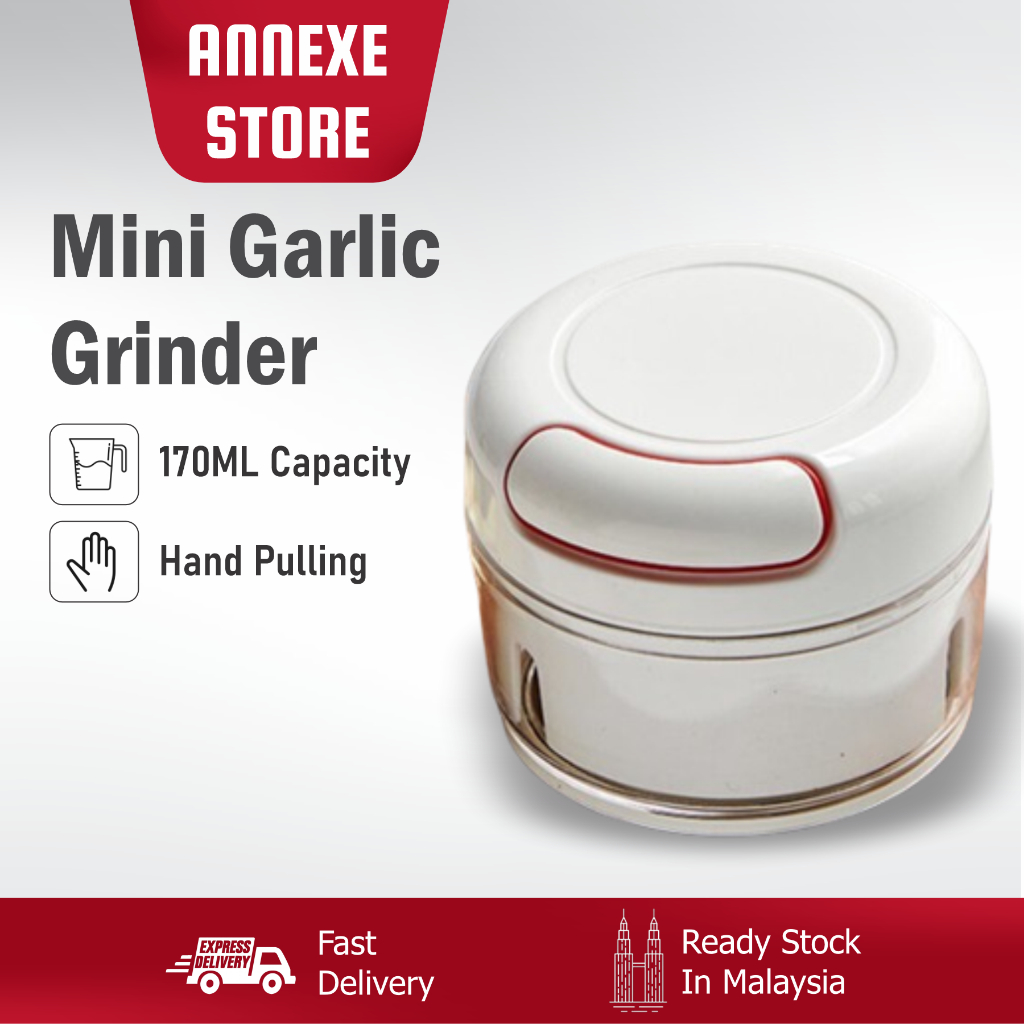 2 Stück Multifunktionale Knoblauchschneider - Mit Auffangbehälter Küchenhelfer