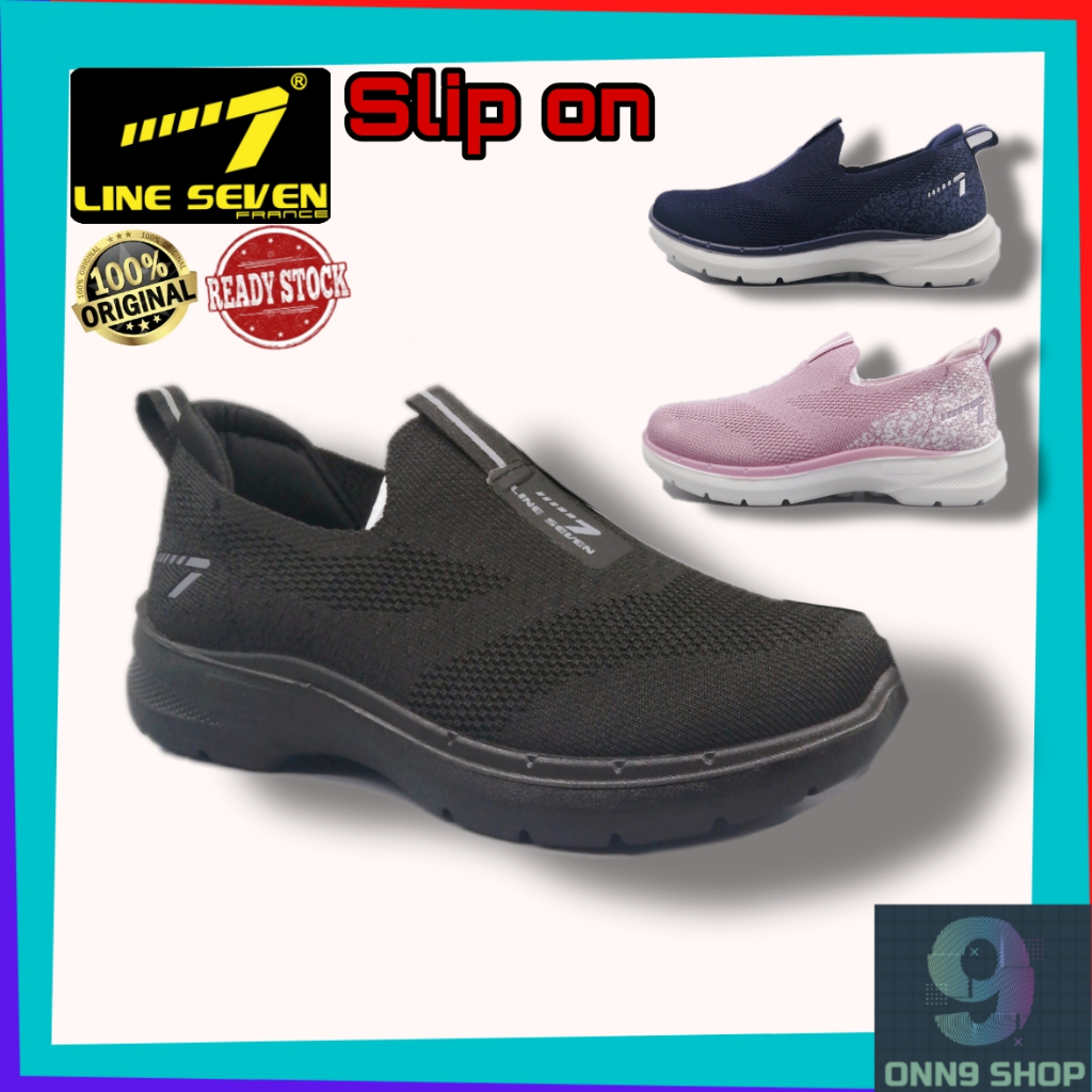 Line 7 6630 Men Jogging Shoes Running Shoes Slip On Shoes Sport Shoes