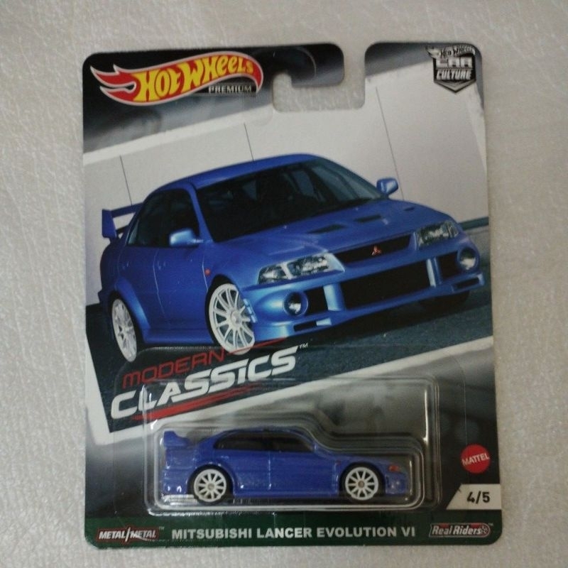 Hot Wheels Premium Mitsubishi Lancer Evolution VI Evo HW Car Culture ...