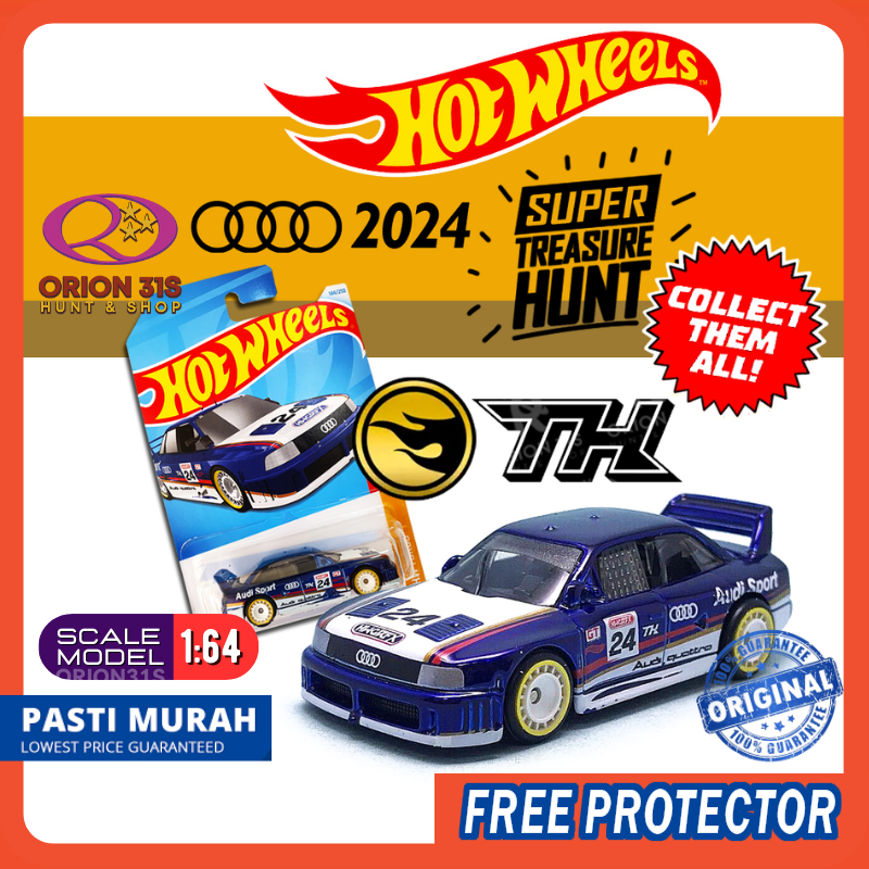 Hot Wheels 164 HW Turbo 2024 Audi 90 Quattro Super Treasure Hunt