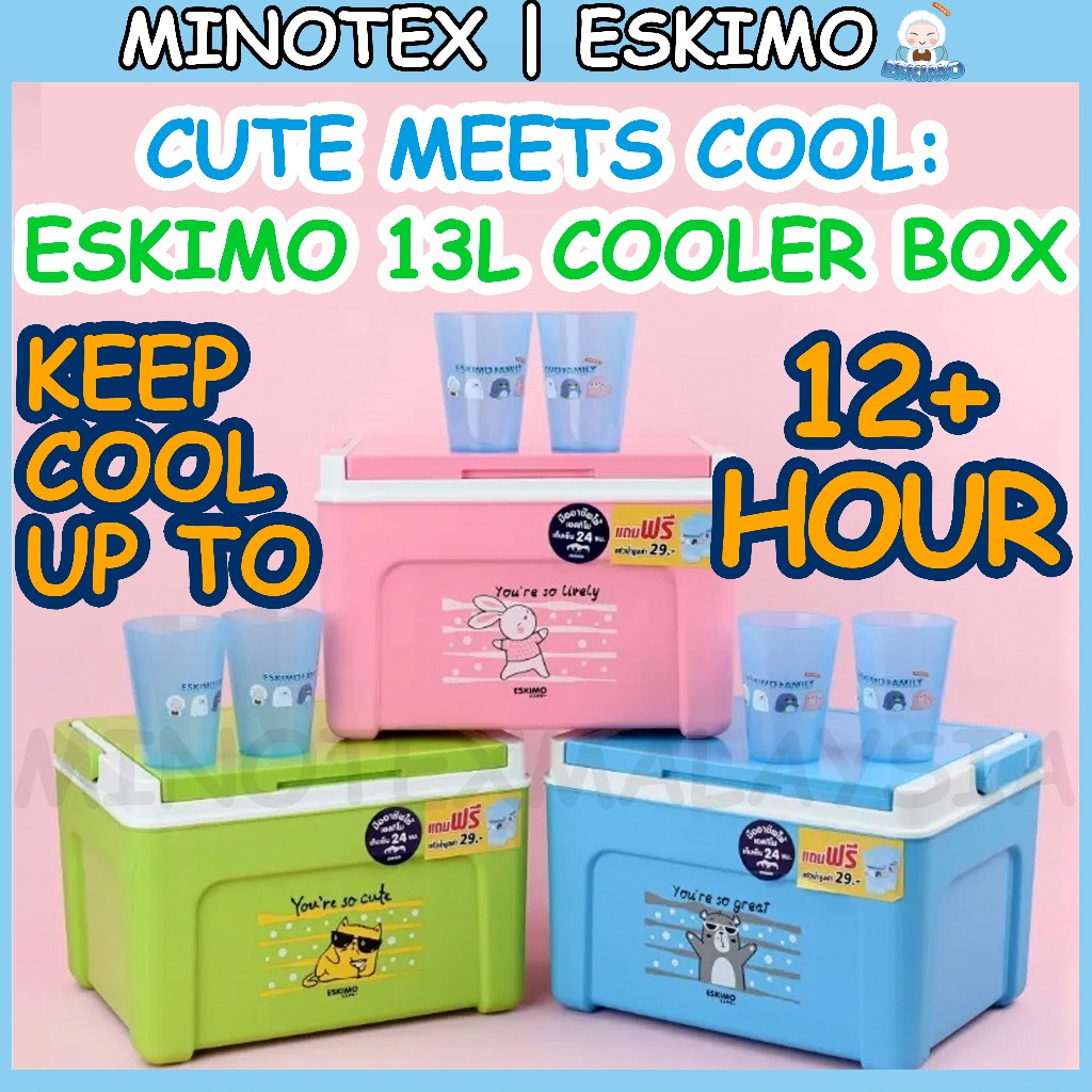 Eskimo 13Liter Ice Cooler Bucket / Ice Bag / Ice Cooler Box / Bucket ...