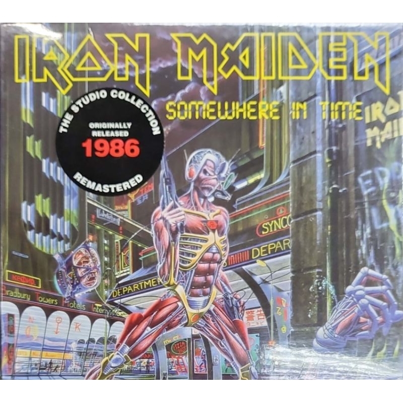 Iron Maiden - Somewhere In Time (CD) | Shopee Philippines