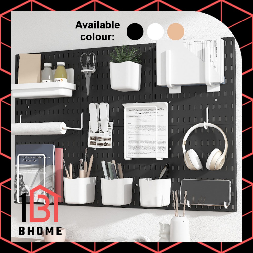 SKADIS PEGBOARD WALL STORAGE BOARD DESK ORGANIZER PAPAN PENYEPIT NOTICE