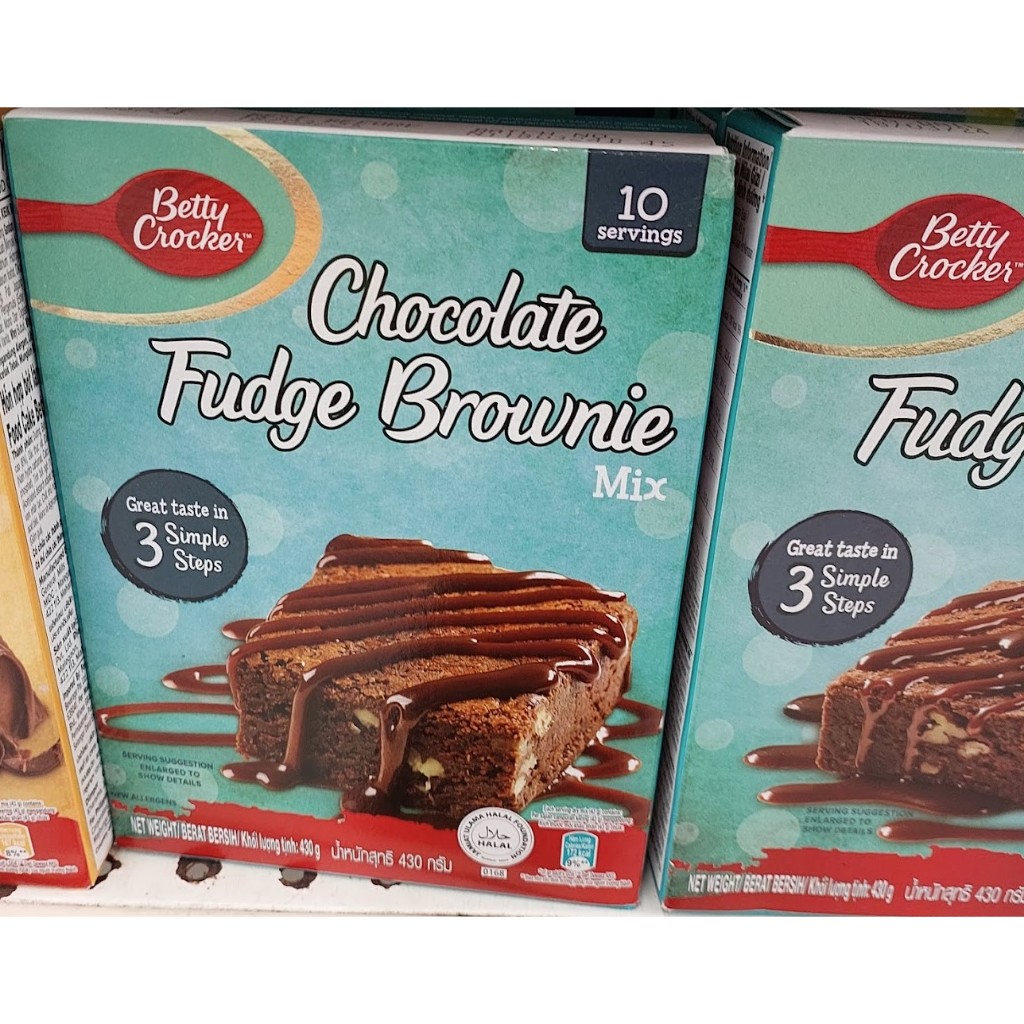 Betty Crocker Chocolate Fudge Brownie Mix 430g Shopee Philippines