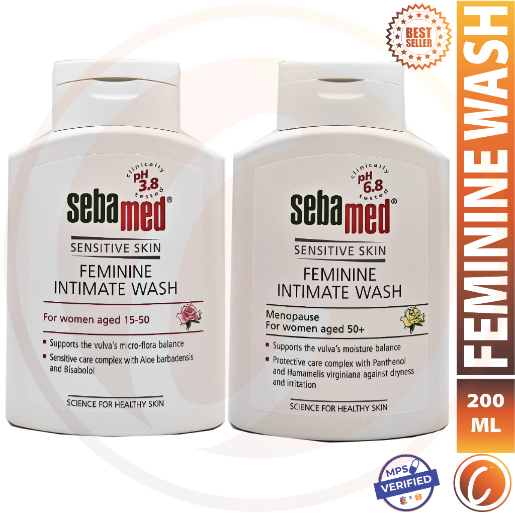 SEBAPHARMA Sebamed Feminine Intimate Wash 200ML | Shopee Philippines