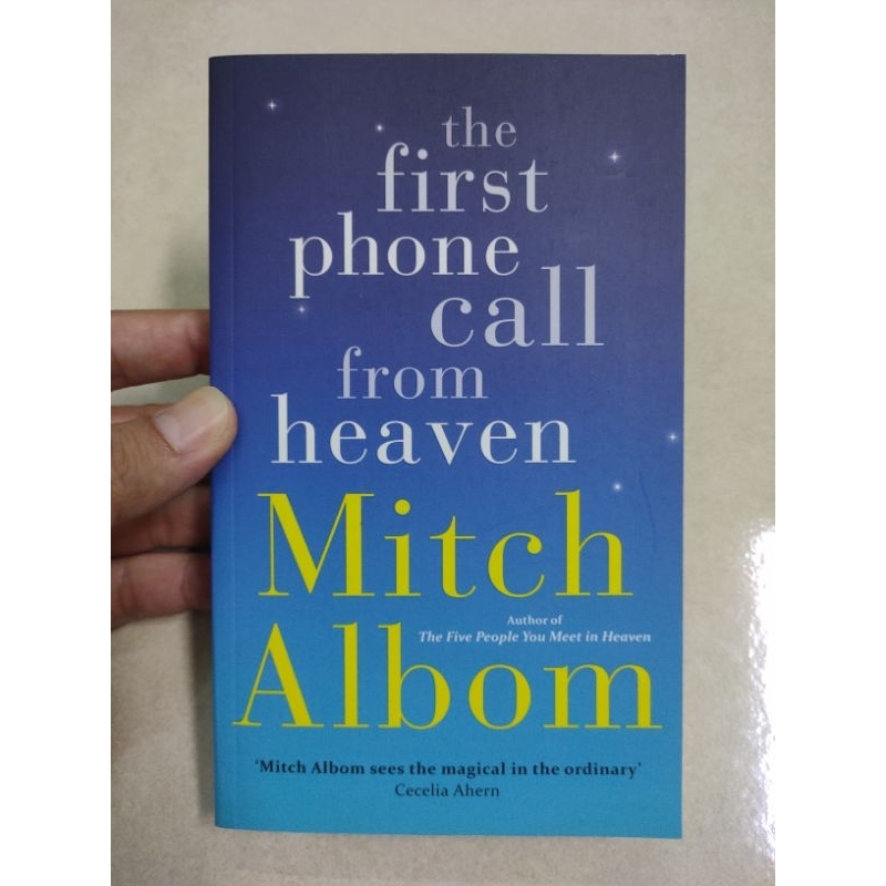 [BB] The First Phone Call from Heaven by Mitch Albom (Inspirational ...