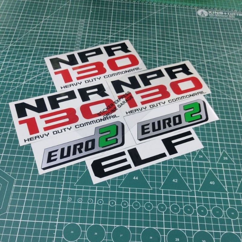 sticker isuzu npr 130 heavy duty commonrail replacement lorry sticker ...